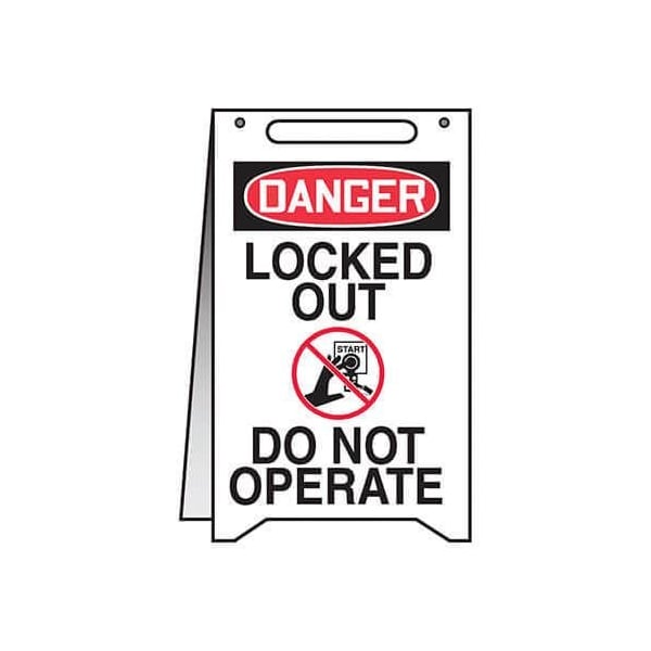 Accuform Floor Sign, PFR125 PFR125 - main